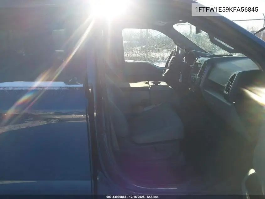 1FTFW1E59KFA56845 2019 Ford F-150 Xlt