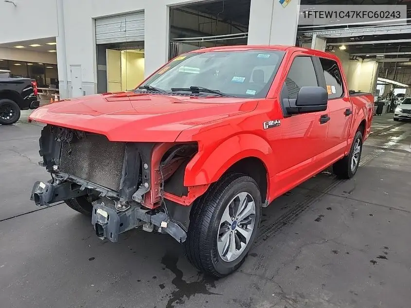 1FTEW1C47KFC60243 2019 Ford F-150 Xl