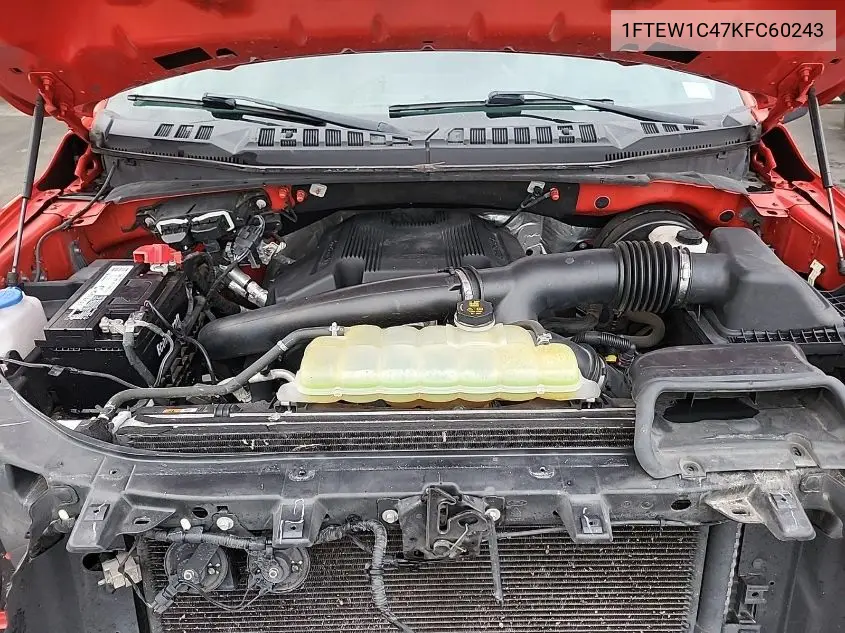 1FTEW1C47KFC60243 2019 Ford F-150 Xl