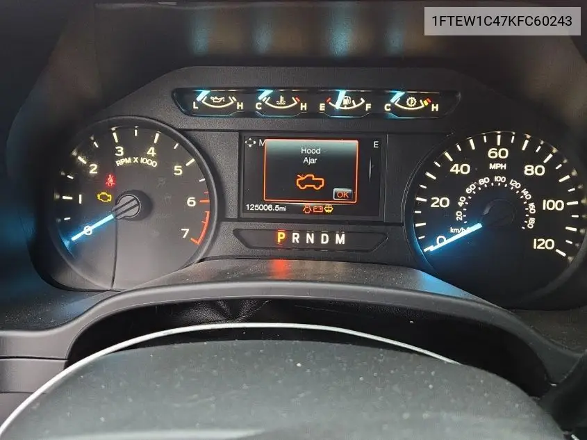 1FTEW1C47KFC60243 2019 Ford F-150 Xl