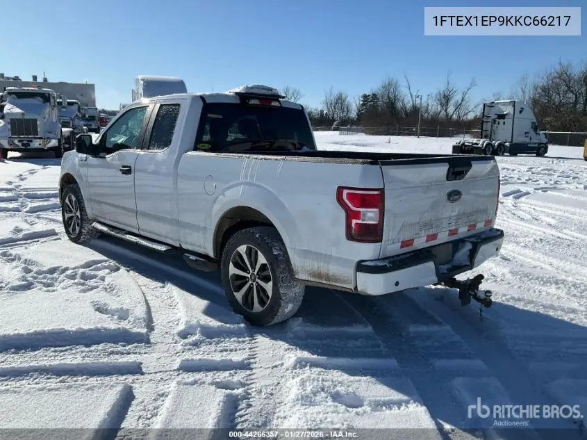 1FTEX1EP9KKC66217 2019 Ford F-150 Xl