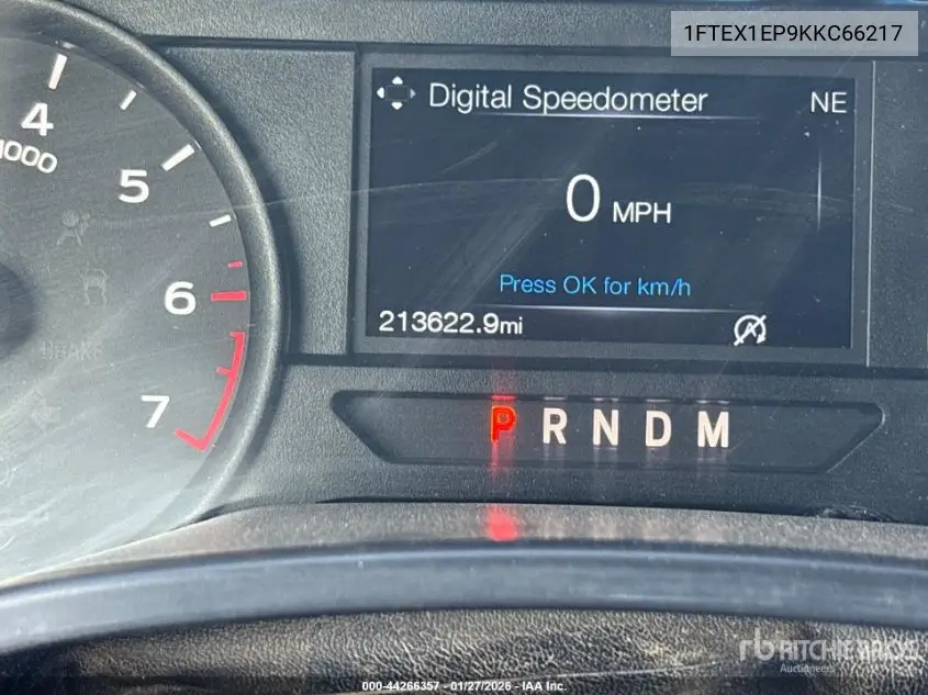 1FTEX1EP9KKC66217 2019 Ford F-150 Xl