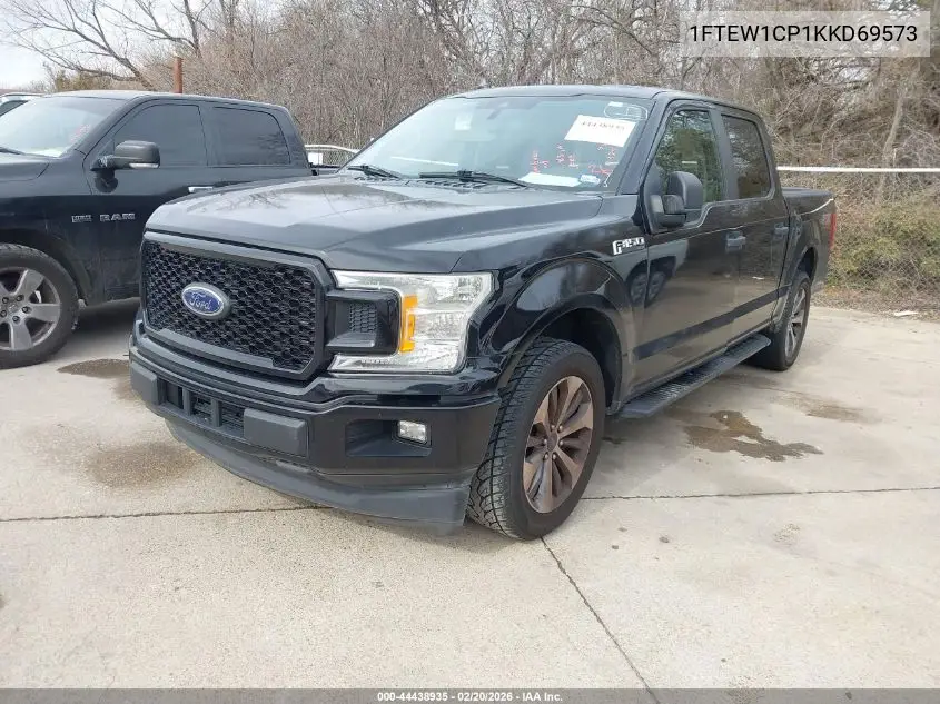 1FTEW1CP1KKD69573 2019 Ford F-150 Xl