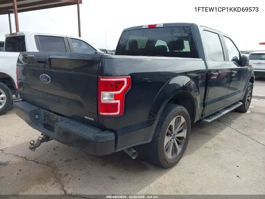 1FTEW1CP1KKD69573 2019 Ford F-150 Xl