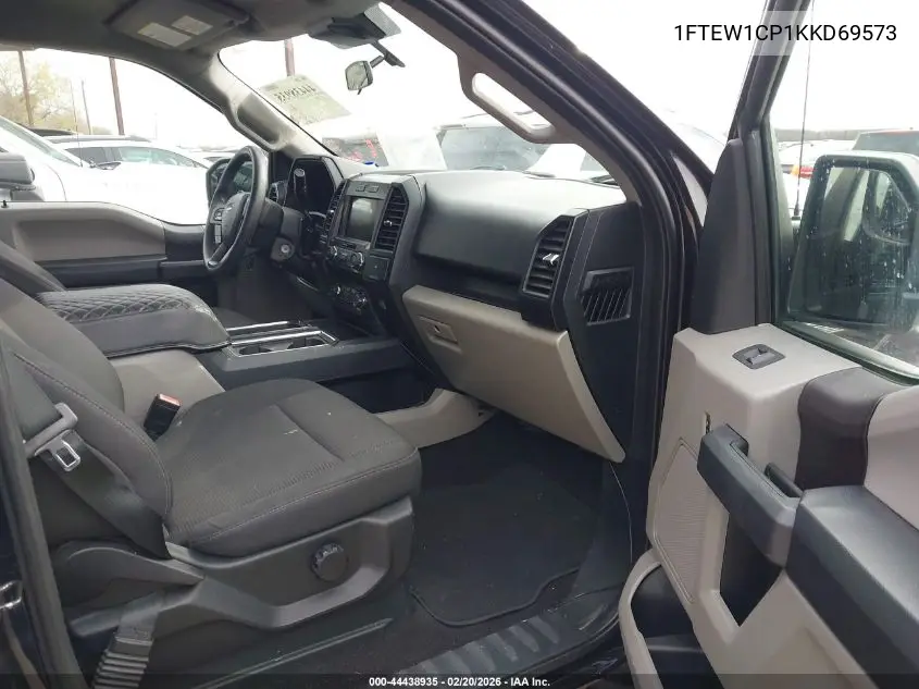 1FTEW1CP1KKD69573 2019 Ford F-150 Xl