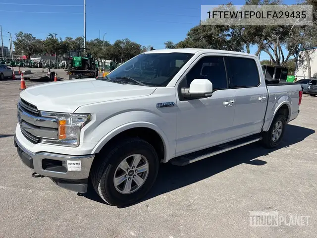 1FTEW1EP0LFA29435 2020 Ford F-150 2020 Ford F-150 Lariat 4X4 Crew Cab Pickup
