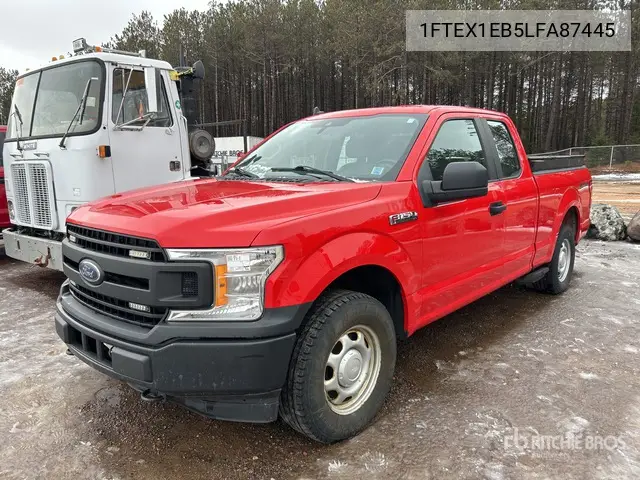 1FTEX1EB5LFA87445 2020 Ford F-150 2020 Ford F-150 Xl 4X4 Extended Cab Pickup (Inoperable)