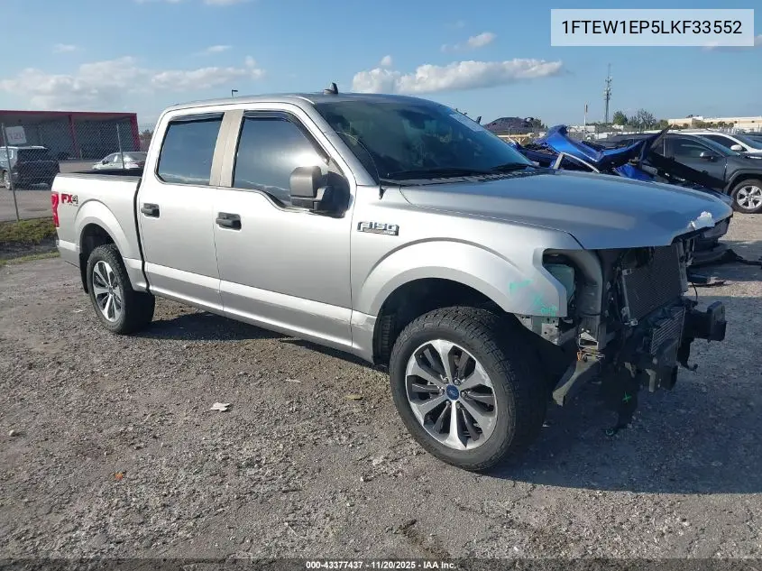 1FTEW1EP5LKF33552 2020 Ford F-150 Xl