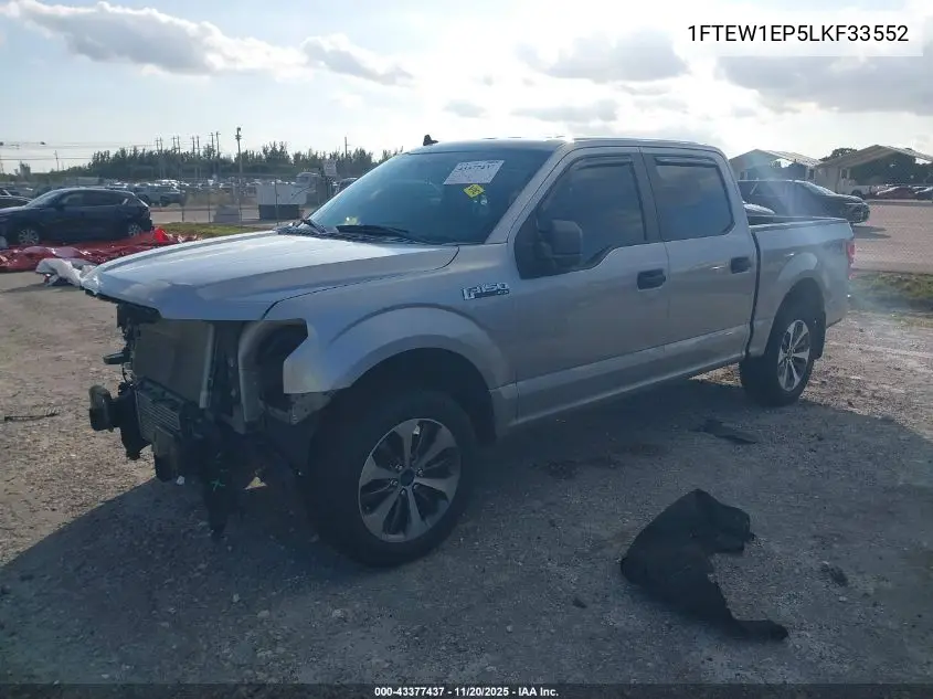 1FTEW1EP5LKF33552 2020 Ford F-150 Xl