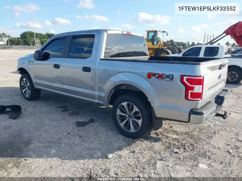 1FTEW1EP5LKF33552 2020 Ford F-150 Xl