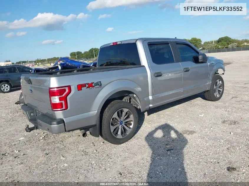 1FTEW1EP5LKF33552 2020 Ford F-150 Xl