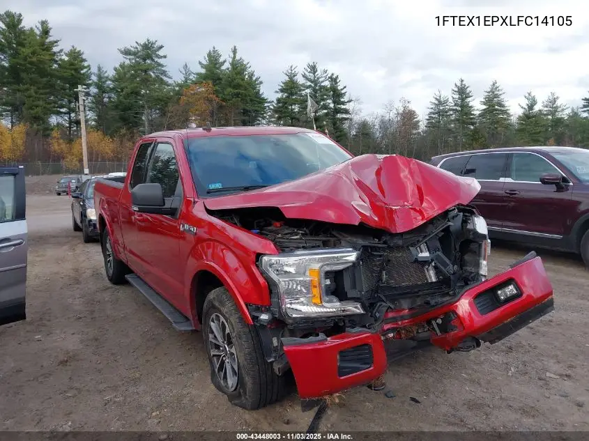 1FTEX1EPXLFC14105 2020 Ford F-150 Xlt