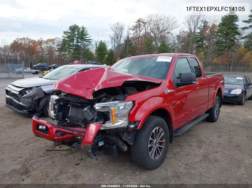 1FTEX1EPXLFC14105 2020 Ford F-150 Xlt