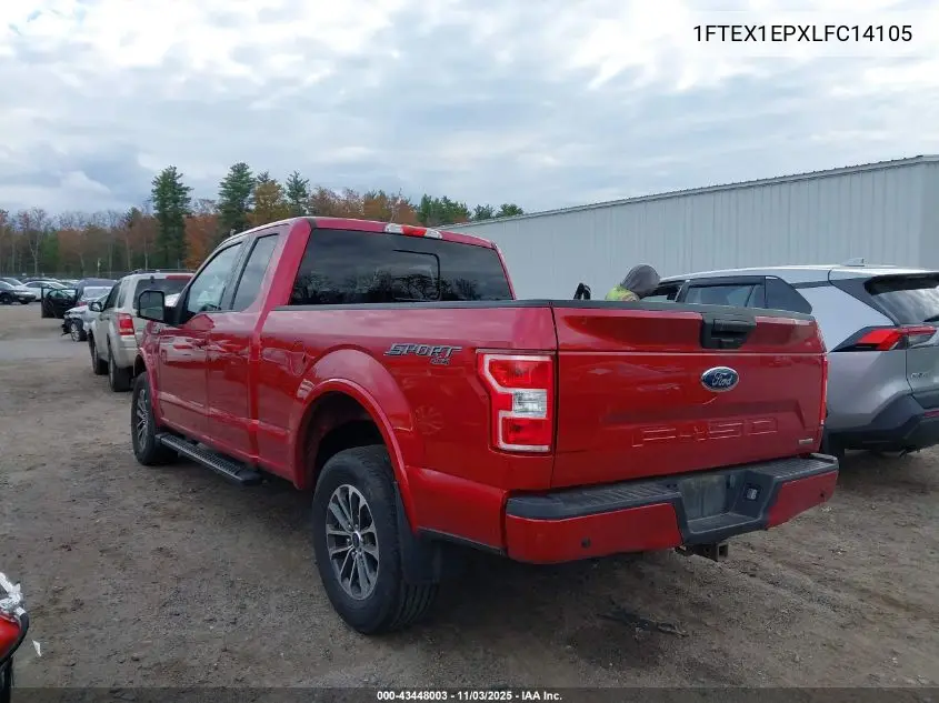1FTEX1EPXLFC14105 2020 Ford F-150 Xlt