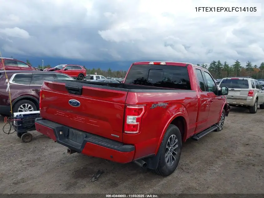 1FTEX1EPXLFC14105 2020 Ford F-150 Xlt