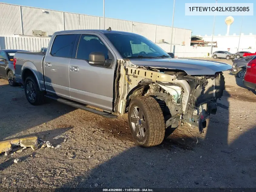 1FTEW1C42LKE35085 2020 Ford F-150 Xlt