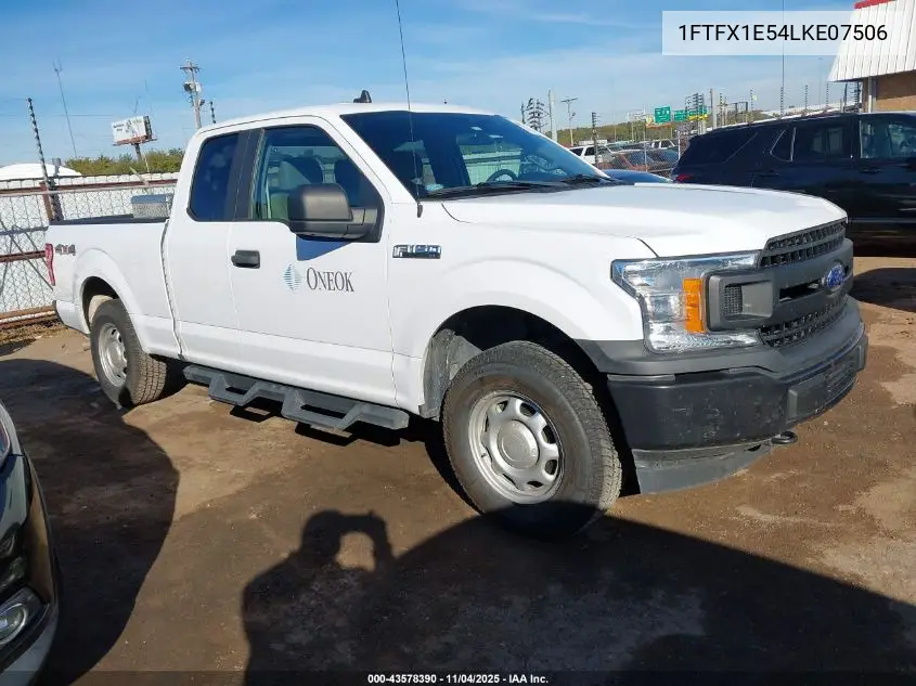 1FTFX1E54LKE07506 2020 Ford F-150 Xl