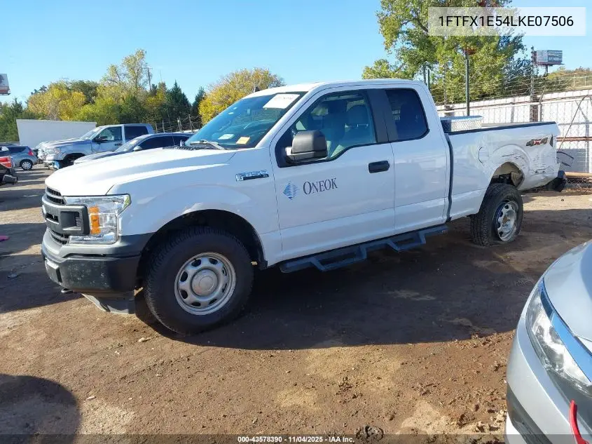 1FTFX1E54LKE07506 2020 Ford F-150 Xl