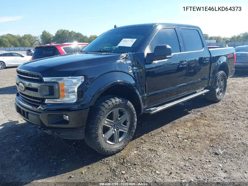1FTEW1E46LKD64373 2020 Ford F-150 Xlt