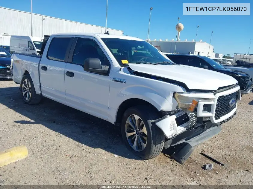 1FTEW1CP7LKD56070 2020 Ford F-150 Xl