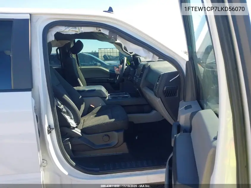 1FTEW1CP7LKD56070 2020 Ford F-150 Xl