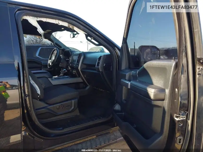 1FTEW1E43LFA83477 2020 Ford F-150 Xlt