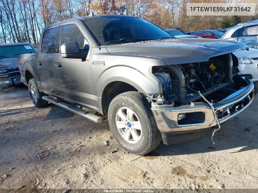 1FTEW1E59LKF31642 2020 Ford F-150 Xlt