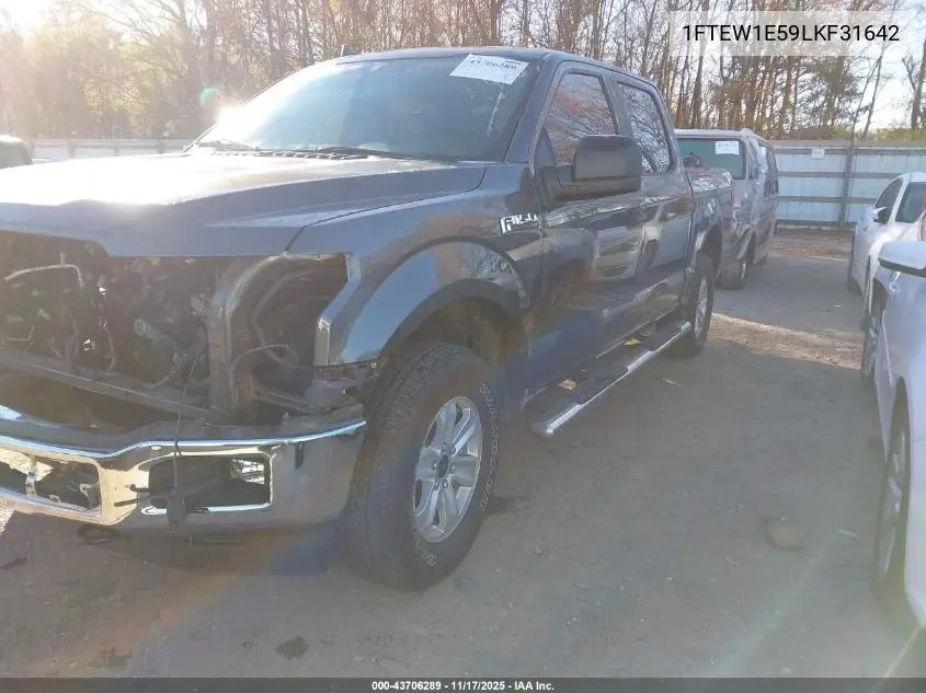 1FTEW1E59LKF31642 2020 Ford F-150 Xlt