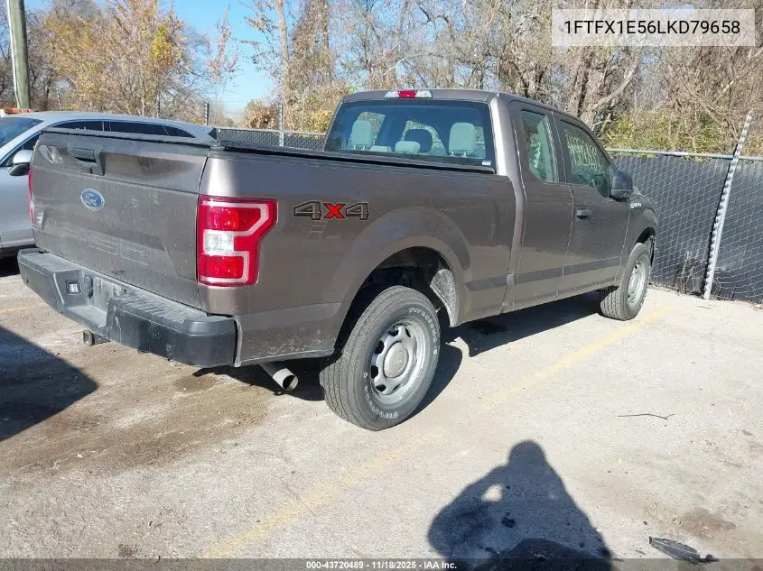 1FTFX1E56LKD79658 2020 Ford F-150 Xl