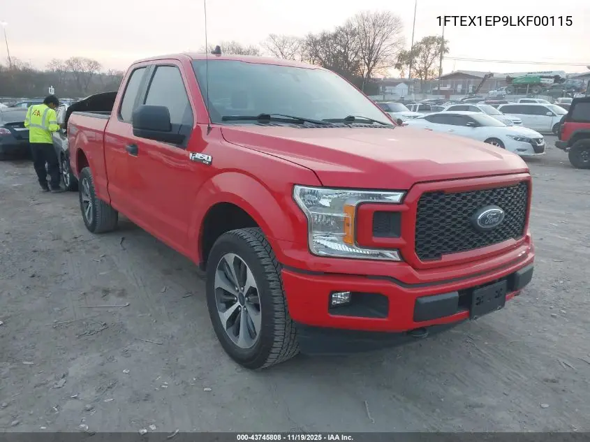 1FTEX1EP9LKF00115 2020 Ford F-150 Xl