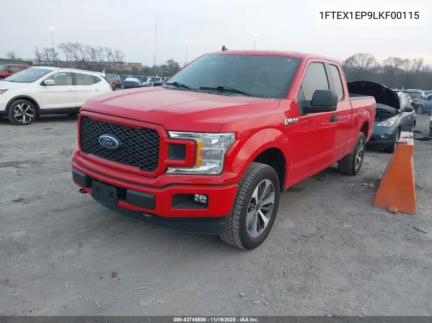 1FTEX1EP9LKF00115 2020 Ford F-150 Xl