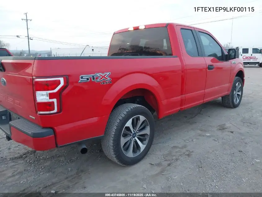 1FTEX1EP9LKF00115 2020 Ford F-150 Xl