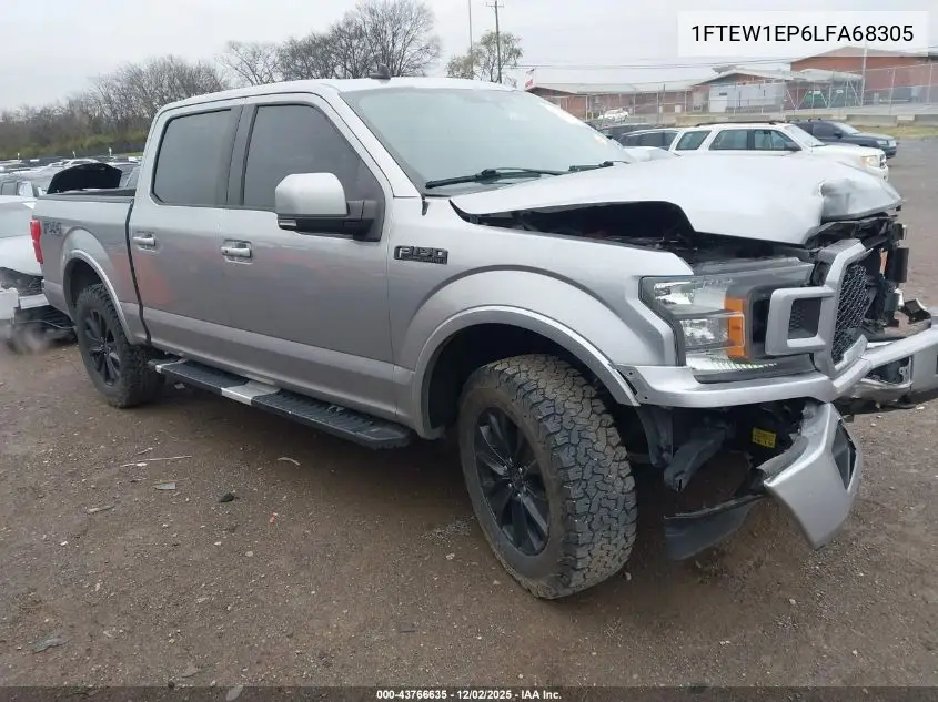 1FTEW1EP6LFA68305 2020 Ford F-150 Lariat