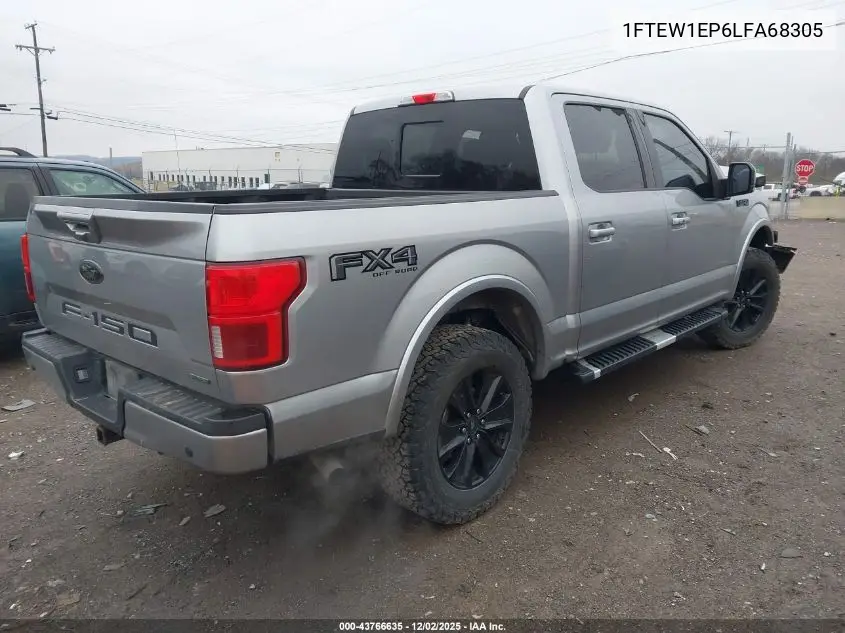 1FTEW1EP6LFA68305 2020 Ford F-150 Lariat