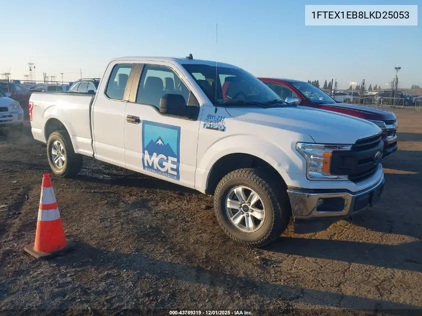 1FTEX1EB8LKD25053 2020 Ford F-150 Xl