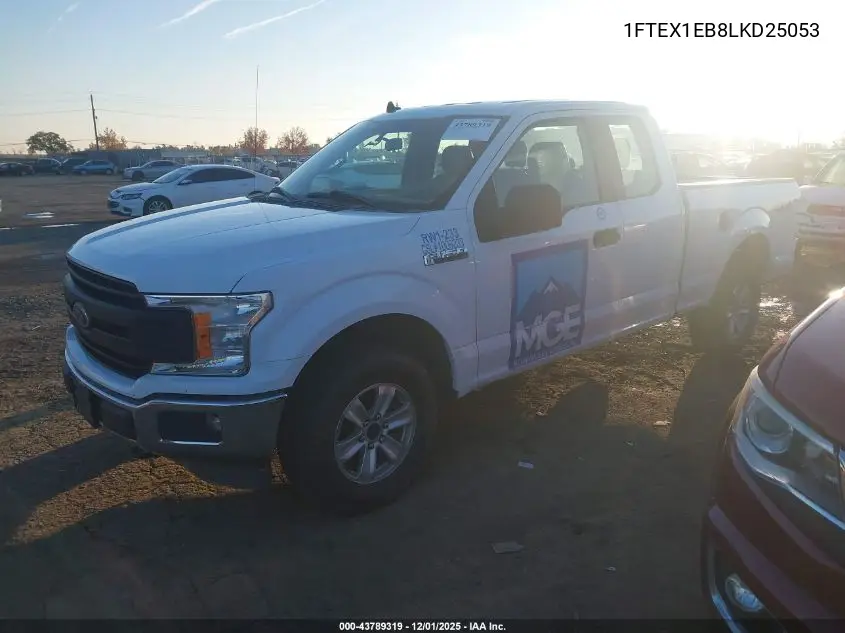 1FTEX1EB8LKD25053 2020 Ford F-150 Xl