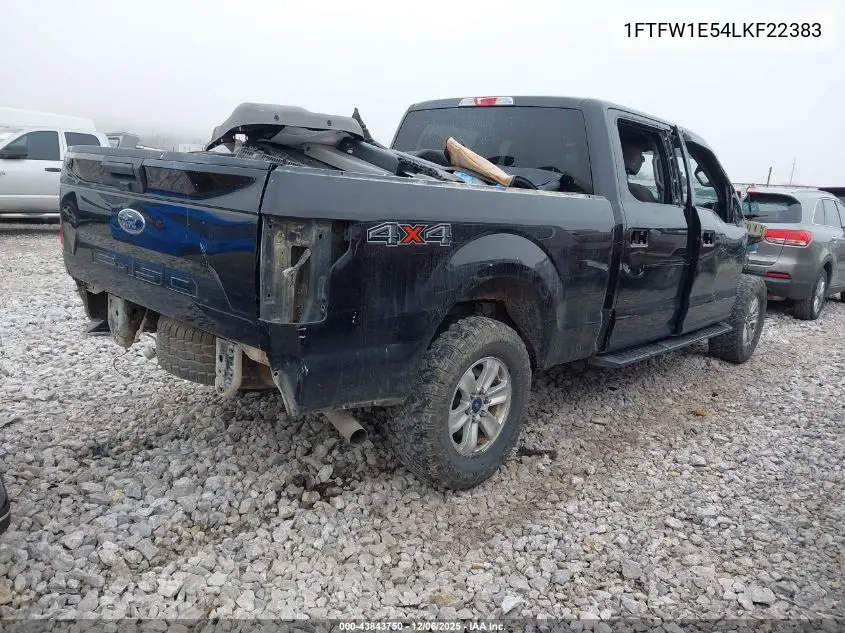 1FTFW1E54LKF22383 2020 Ford F-150 Xlt