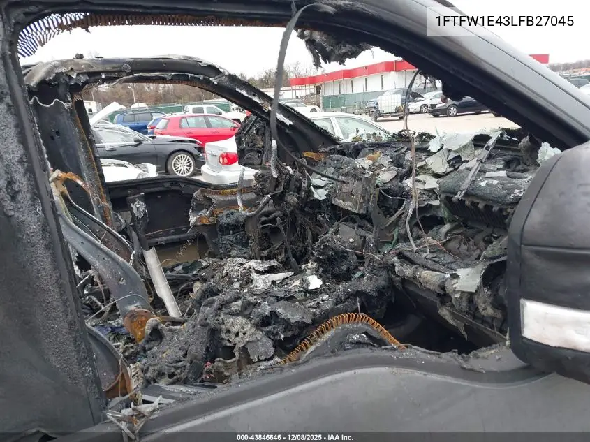 1FTFW1E43LFB27045 2020 Ford F-150 Xl
