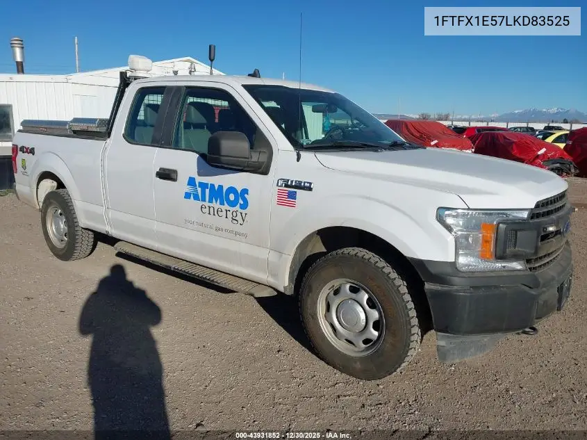 1FTFX1E57LKD83525 2020 Ford F-150 Xl