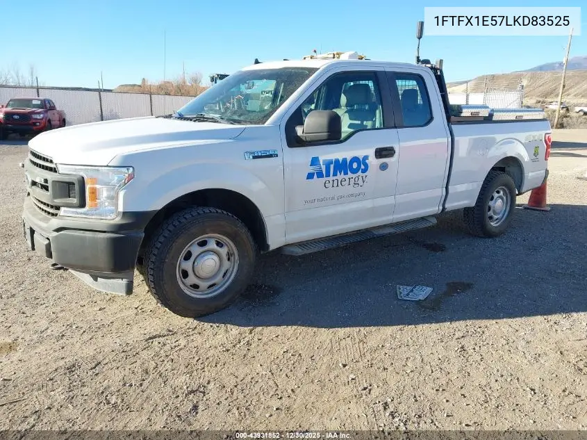 1FTFX1E57LKD83525 2020 Ford F-150 Xl
