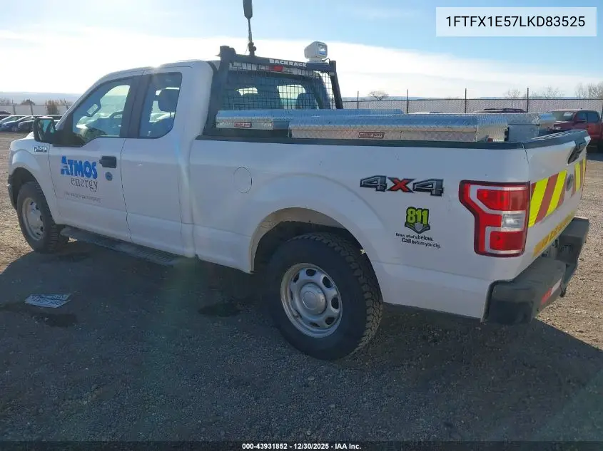 1FTFX1E57LKD83525 2020 Ford F-150 Xl