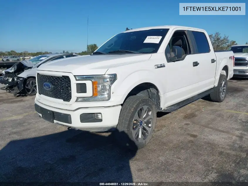 1FTEW1E5XLKE71001 2020 Ford F-150 Xl