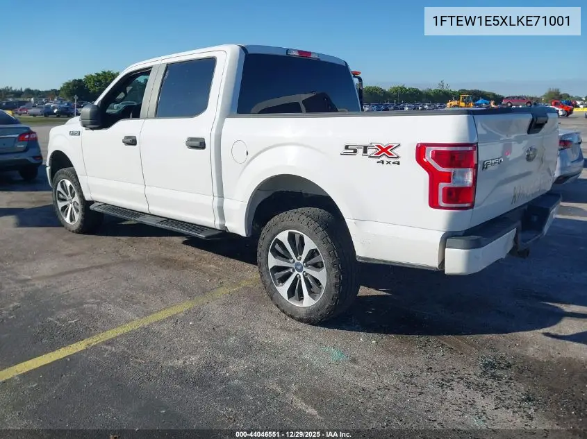 1FTEW1E5XLKE71001 2020 Ford F-150 Xl