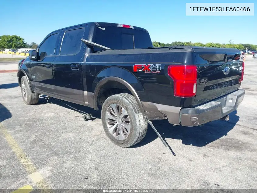 1FTEW1E53LFA60466 2020 Ford F-150 King Ranch