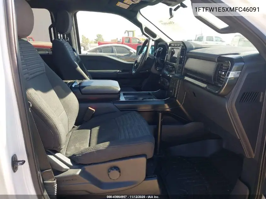 1FTFW1E5XMFC46091 2021 Ford F-150 Xl