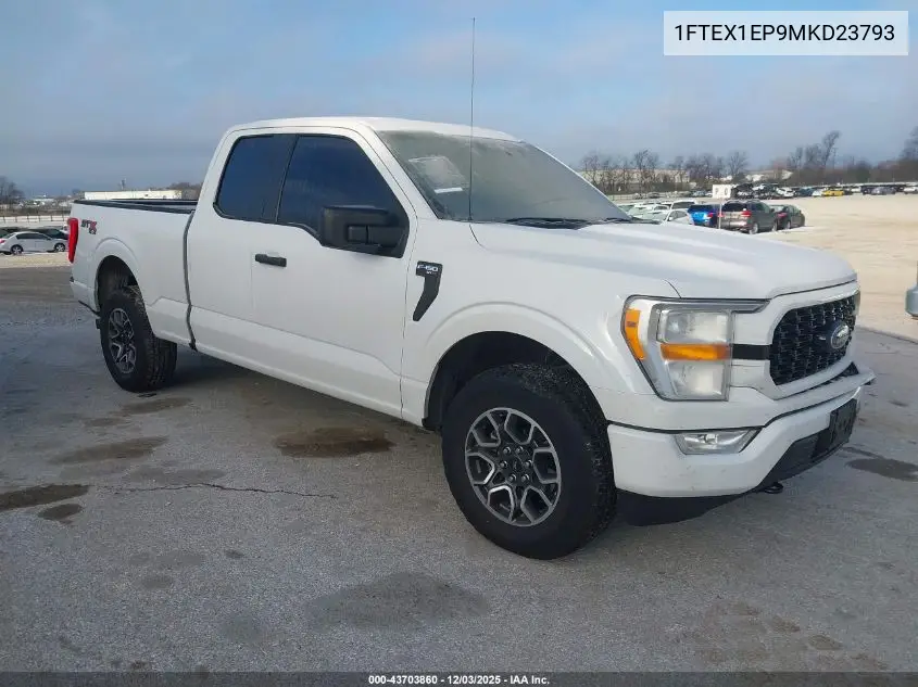 1FTEX1EP9MKD23793 2021 Ford F-150 Xl