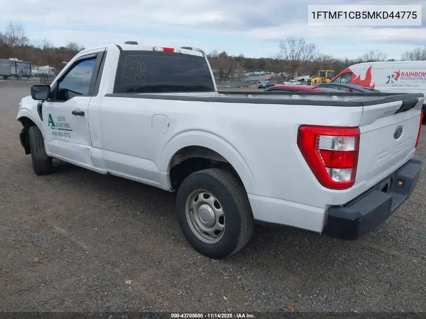 1FTMF1CB5MKD44775 2021 Ford F-150 Xl