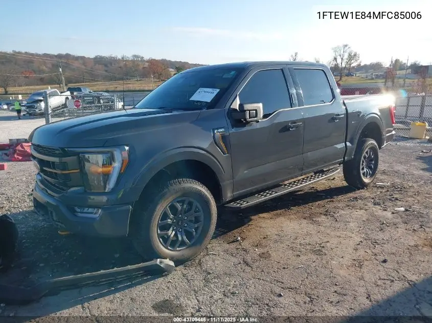 1FTEW1E84MFC85006 2021 Ford F-150 Tremor