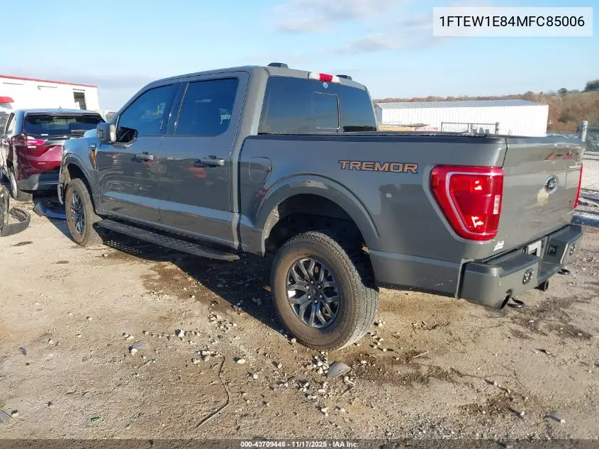 1FTEW1E84MFC85006 2021 Ford F-150 Tremor