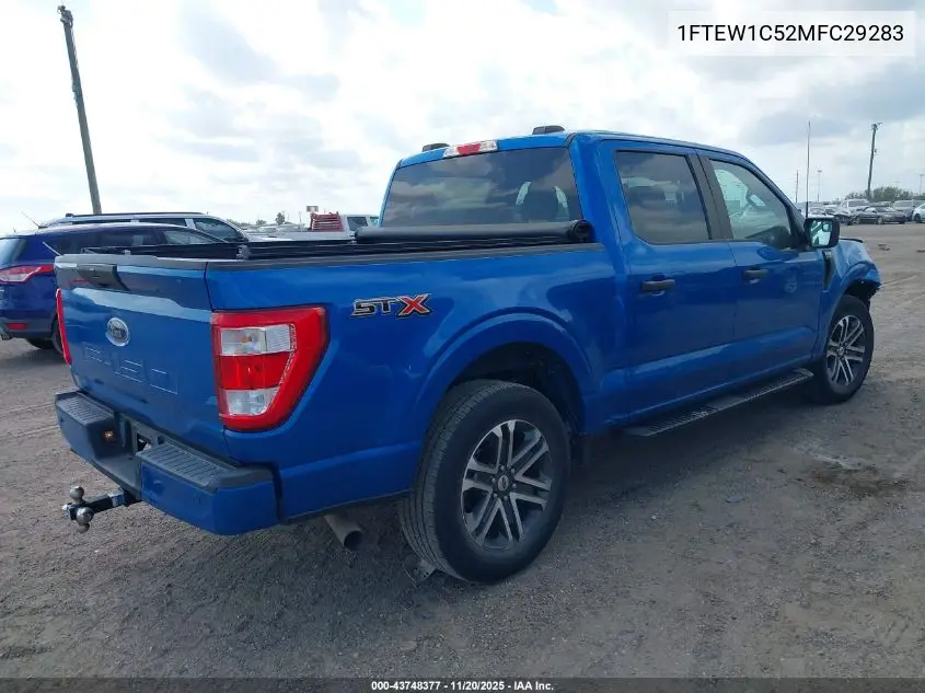 1FTEW1C52MFC29283 2021 Ford F-150 Xl
